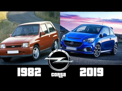 Historia del Opel Corsa: todas las generaciones